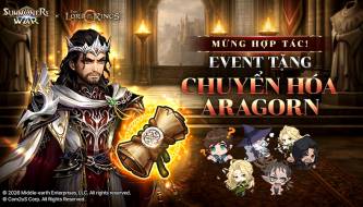 Com2uS is launching the Aragorn Transformation event in conjunction with its collaboration on 'Summoners War X The Lord of the Rings'.