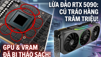 Warning about the latest RTX 5090 scam: Looks perfect on the outside, but inside it's just an empty shell.