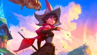 Witchspire is a survival game with an art style similar to the Star Guardian skin line from League of Legends.