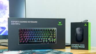 Review of the 'weapon' duo from ANTGAMER: AGK75 aluminum keyboard and AGM535R ultra-light mouse.
