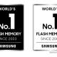 True to its reputation as the 'king' of Flash memory, Samsung boasts a range of formidable technologies.