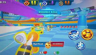 Arena Blast - Ignite the flames of competitive FPS battles on mobile.