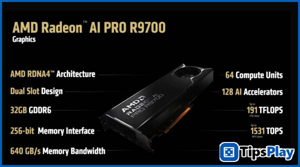 images 1 of AMD officially launches the Radeon AI PRO R9700 professional GPU – Tin Gadget