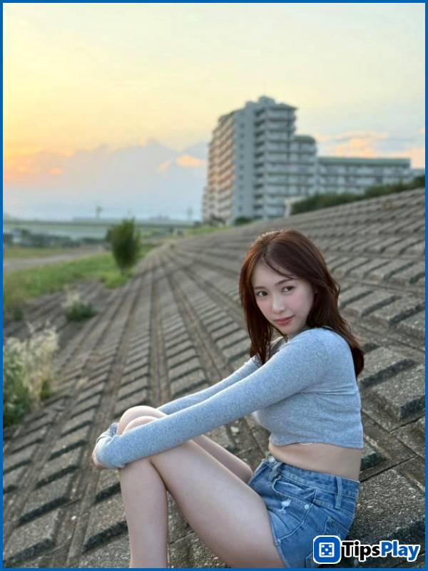 images 2 of Yet another hot new girl is causing a sensation on social media, her striking beauty leaving a lasting impression.