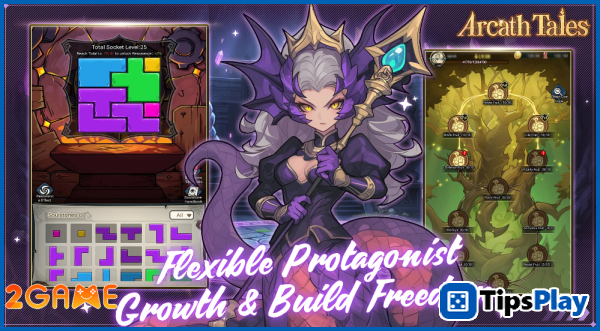 images 5 of Arcath Tales: roguelike RPG - A role-playing game with a strong roguelike puzzle style.