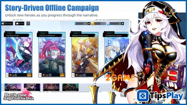 images 3 of Battlezone Saga: Gacha Diva - Join the goddesses in writing a heroic epic of destiny.