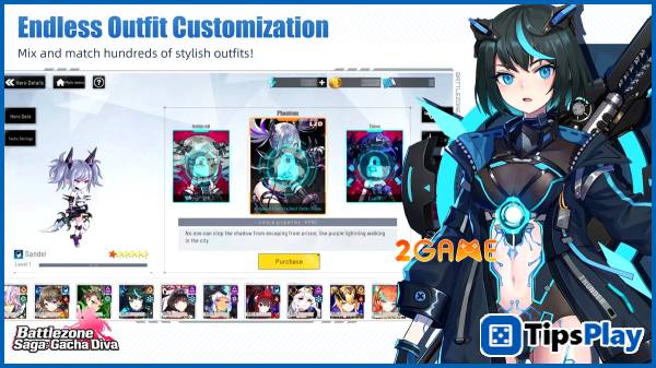 images 6 of Battlezone Saga: Gacha Diva - Join the goddesses in writing a heroic epic of destiny.