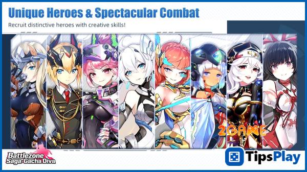 images 7 of Battlezone Saga: Gacha Diva - Join the goddesses in writing a heroic epic of destiny.