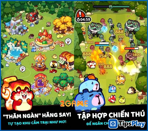 images 3 of Clash of Critters - Beast Wars: A masterpiece of taming mythical creatures to defeat zombies.