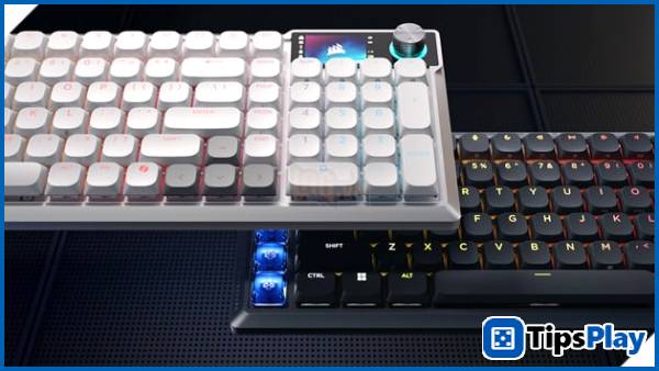 images 1 of Corsair introduces the VANGUARD AIR 99 wireless mechanical keyboard with a low-profile design and 6 SD card slots.