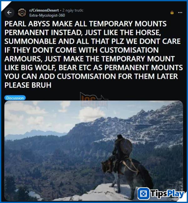 images 2 of Crimson Desert fans are calling on developers to change a feature.