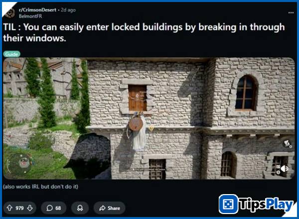 images 4 of Crimson Desert: Players Share Tips for Breaking into Locked Houses