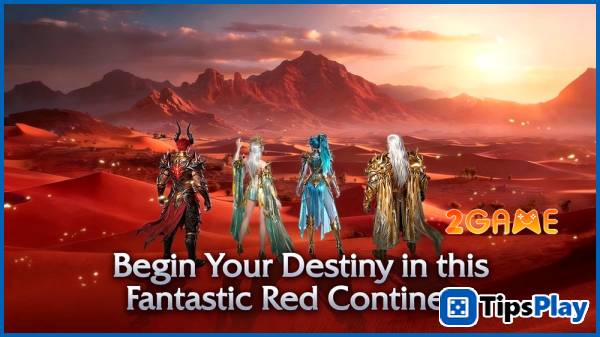 images 1 of Crimson Realm: Desert Immortal invites players to step into a fantastical open world.