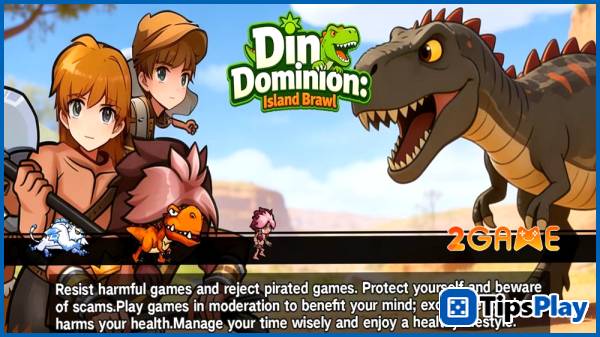images 1 of Dino Dominion: Island Brawl - Tuyệt phẩm sinh tồn 'chữa lành' ở kỉ nguyên tiền sử