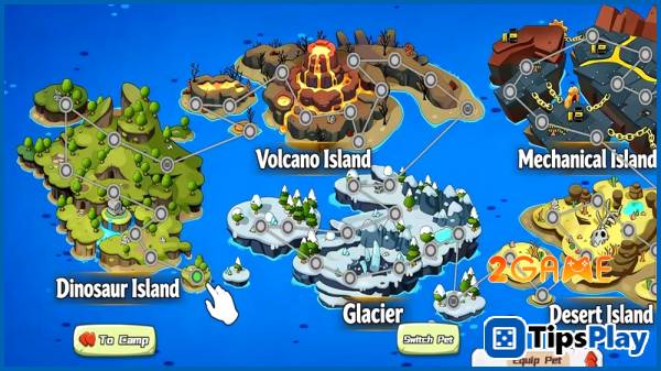 images 2 of Dino Dominion: Island Brawl - Tuyệt phẩm sinh tồn 'chữa lành' ở kỉ nguyên tiền sử