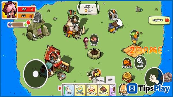 images 4 of Dino Dominion: Island Brawl - Tuyệt phẩm sinh tồn 'chữa lành' ở kỉ nguyên tiền sử