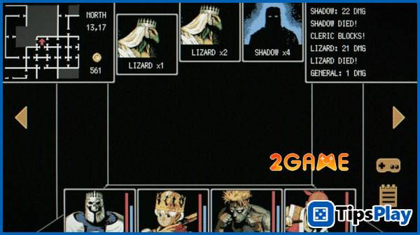 images 2 of Dragon Ruins - A masterpiece of pixel-graphics dungeon crawler from KEMCO arrives on mobile.