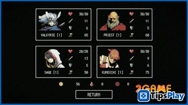 images 4 of Dragon Ruins - A masterpiece of pixel-graphics dungeon crawler from KEMCO arrives on mobile.
