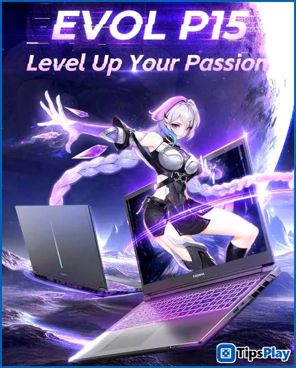 images 2 of EVOL P15, COLORFUL's new gaming laptop with RTX 50 – Tin Gadgets
