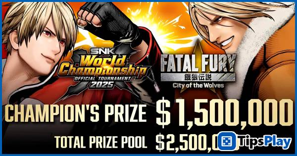 images 1 of Fatal Fury: City of the Wolves announces a global tournament with a total prize pool of $2.5 million.