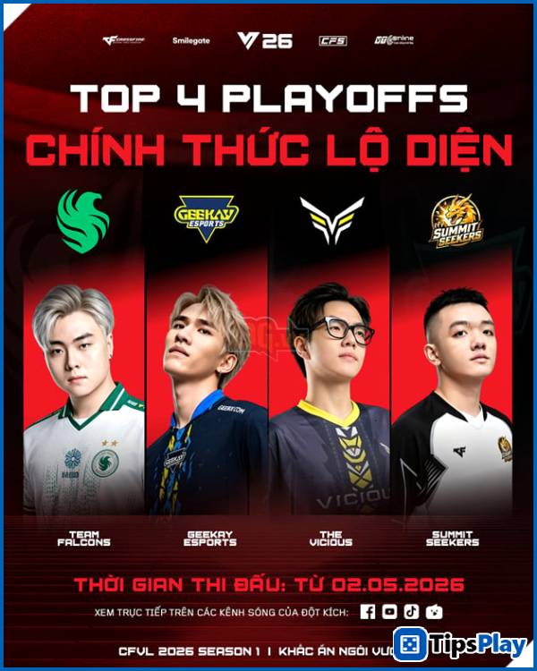 images 1 of The 'Four Pillars' Revealed: Portraits of the Top 4 Playoffs of CFVL 2026 Season 1