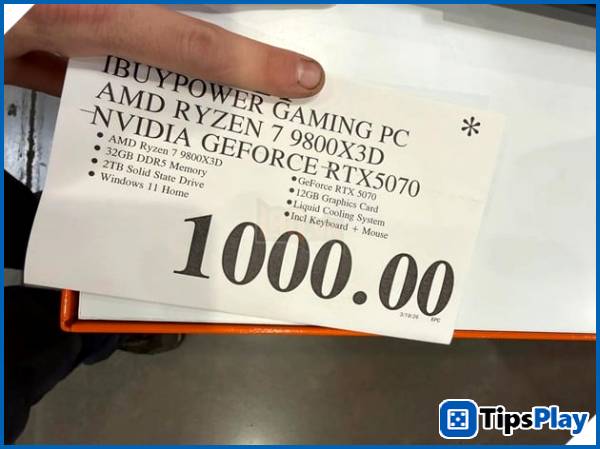 images 1 of Gamers snagged a Ryzen 7 9800X3D and RTX 5070 PC build for just... $1,000.