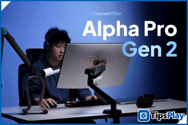 images 1 of Hyperwork Launches Alpha Pro Gen 2 Monitor Arm: Exposed Support Design for a Bold Gaming Look, Supports Monitors Up to 40 Inches
