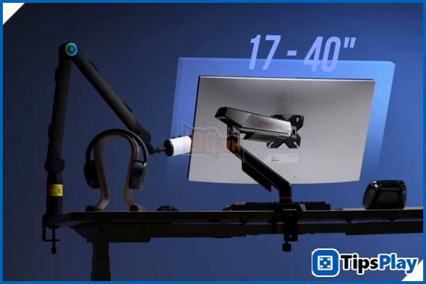 images 3 of Hyperwork Launches Alpha Pro Gen 2 Monitor Arm: Exposed Support Design for a Bold Gaming Look, Supports Monitors Up to 40 Inches