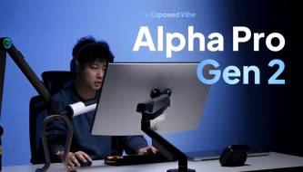 Hyperwork Launches Alpha Pro Gen 2 Monitor Arm: Exposed Support Design for a Bold Gaming Look, Supports Monitors Up to 40 Inches
