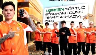 Team Flash × Ugreen: 'Charge Like A Champion' – Powering Up Your Journey to Conquer 2026