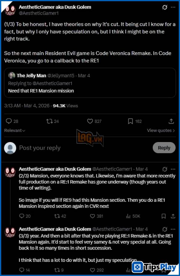 images 3 of Leaked Information: Resident Evil 1 Will Get Another Remake in the Near Future