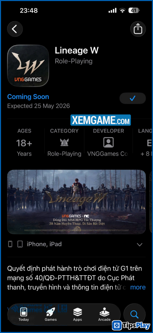 images 4 of Lineage W - Your chance to become a Sovereign and build your own Blood Oath power.