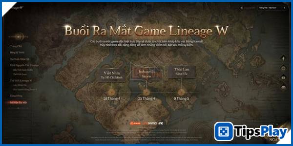 images 1 of Lineage W favors the SEA market with 3 showcase events specifically organized for 3 countries in the region.