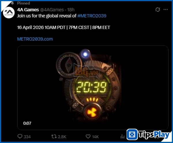 images 2 of Metro 2039 is ready to be revealed in two days, heading towards the next chapter.