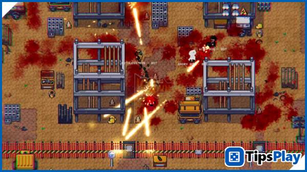 images 1 of New Free Game Released on Steam Supports 8-Player Co-op, Featuring a Strong Miami Hotline Theme