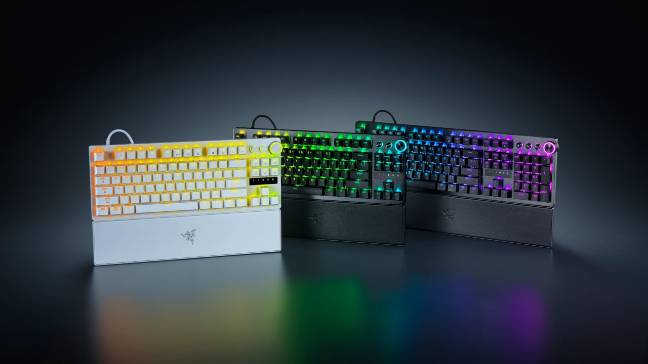 Razer launches Huntsman V3 Pro 8KHz keyboard.