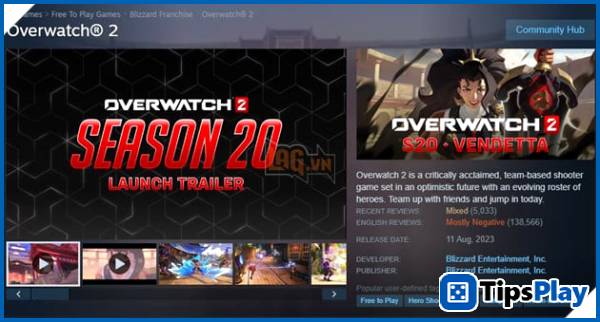 images 4 of Reign of Talon brings Overwatch a massive player base on Steam.