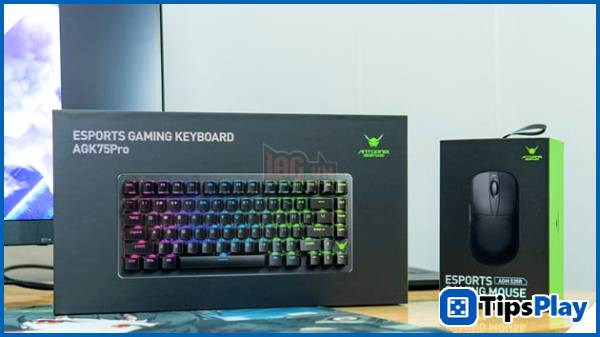 images 1 of Review of the 'weapon' duo from ANTGAMER: AGK75 aluminum keyboard and AGM535R ultra-light mouse.