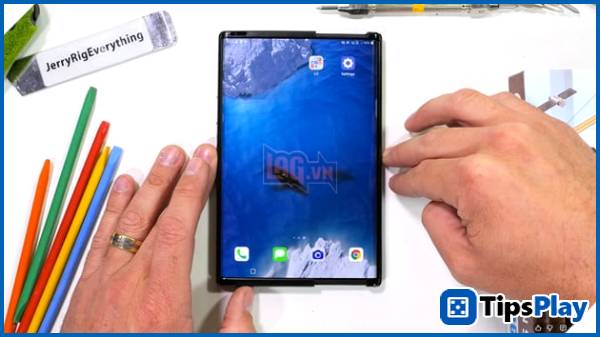 images 1 of The LG Rollable, a never-before-released masterpiece of a rollable screen smartphone.