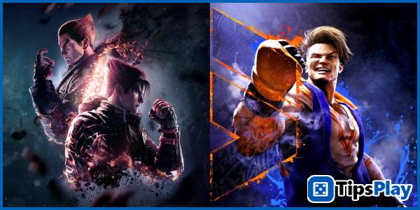 images 1 of Tekken 8 and Street Fighter 6: A battle between two legendary fighting game franchises.