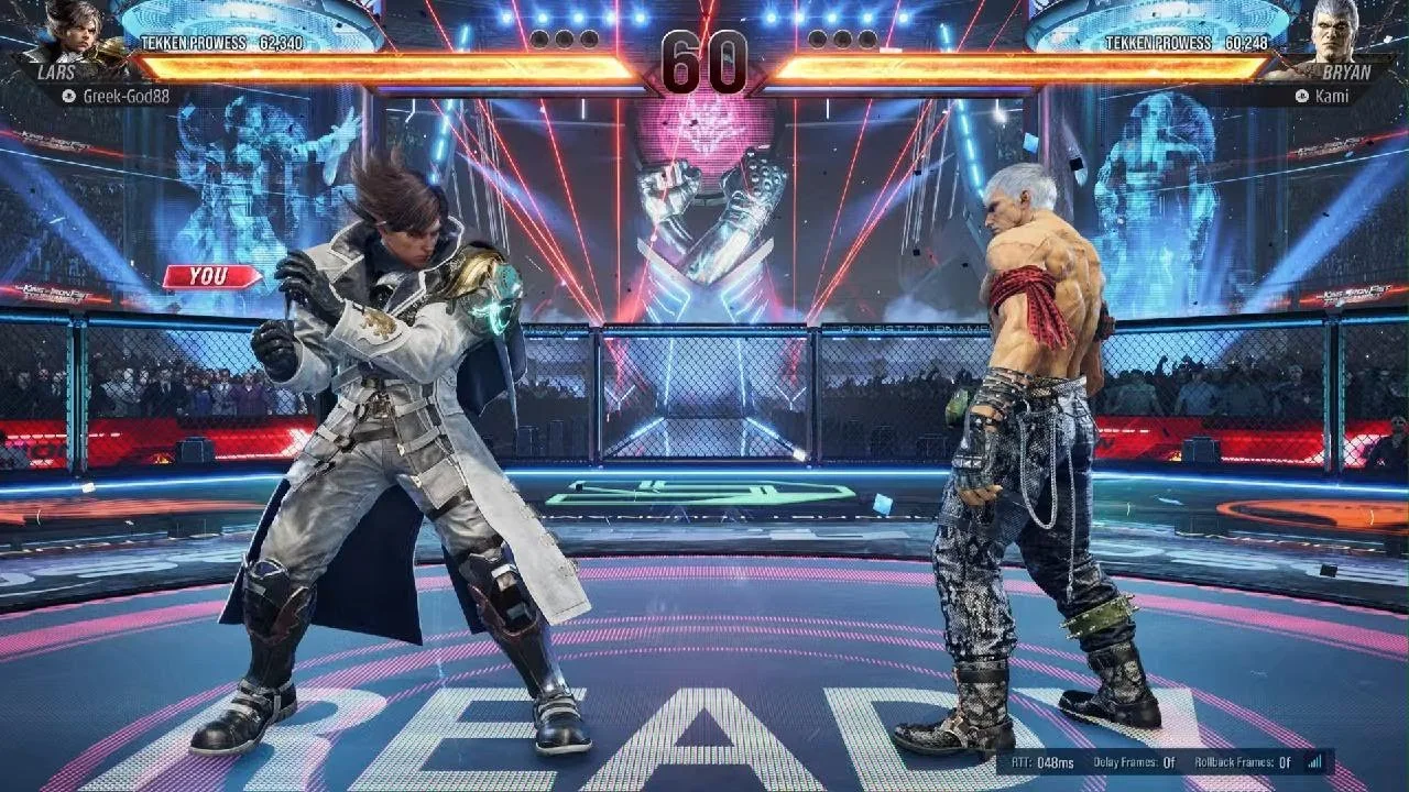 images 2 of Tekken 8 and Street Fighter 6: A battle between two legendary fighting game franchises.