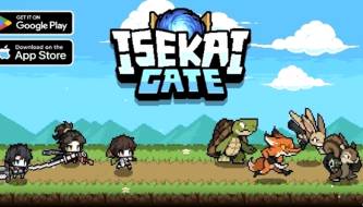 Isekai Gate - Retro style in a time-traveling world