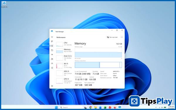 images 2 of Windows 11 will optimize RAM management performance and prioritize foreground applications.