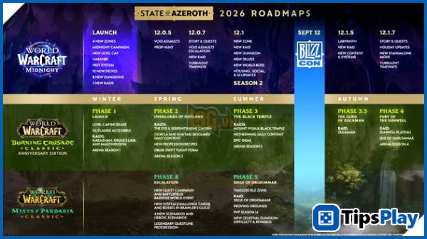 images 3 of World of Warcraft Shares Content Development Roadmap for 2026